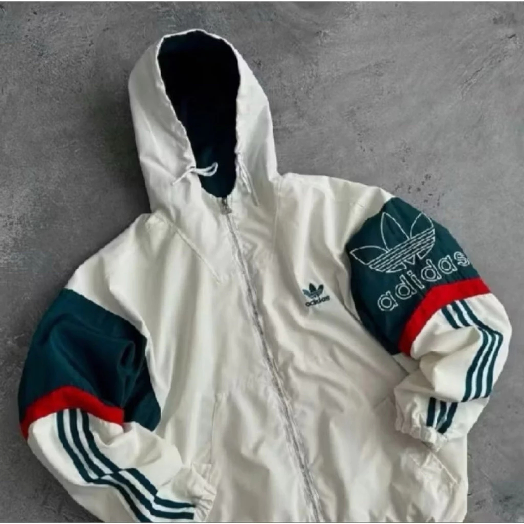 JAKET TRACKTOP GERMANY BAHAN SINTETIS ADIDAS PRIA WANITA CASUALY