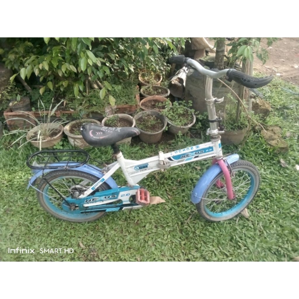 SEPEDA LIPAT NEXUS 16NINCH,SEPEDA LIPAT ANAK