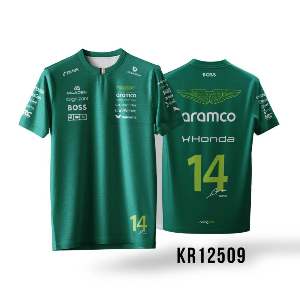 Kaos Jersey F1 Aston Martin 2026