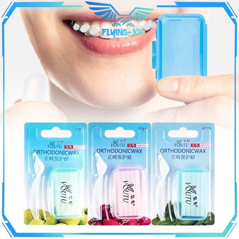 Wax Ortho Behel Dental Ortho Wax Orthodontic Lilin Pelindung Behel Wax Orthowax Wax Dental