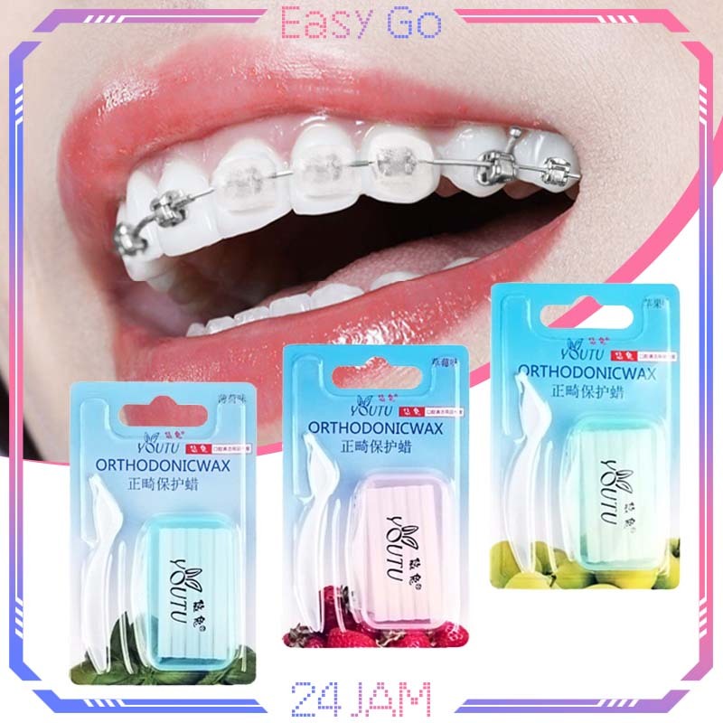 Ortho Wax Orthodontic Dental Wax Ortho Lilin Behel Gigi Wax Behel Wax Behel Pencegah Sariawan