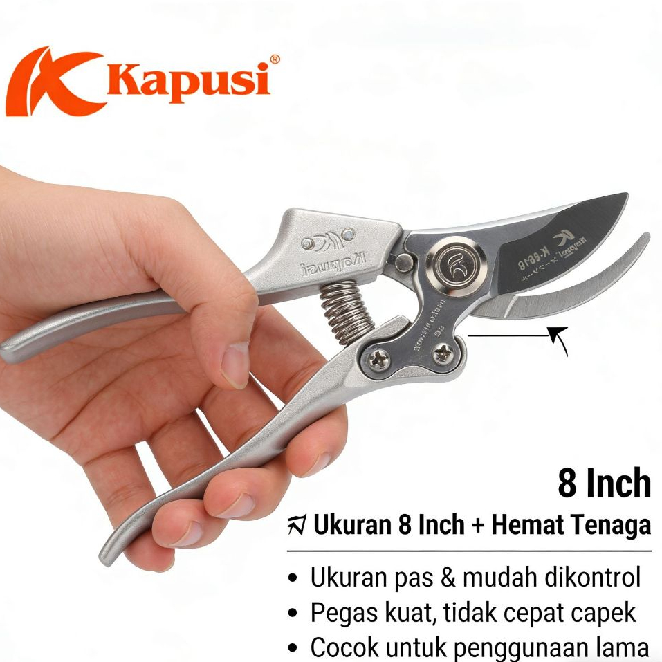Kapusi Gunting Dahan Silver SK-5 100% Original JAPAN TECNOLOGI K-8618