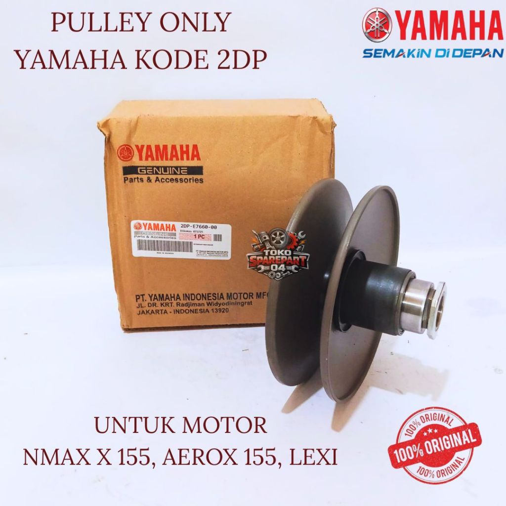PULLEY ONLY ORIGINAL YAMAHA KODE 2DP NMAX 155, AEROX 155, LEXI