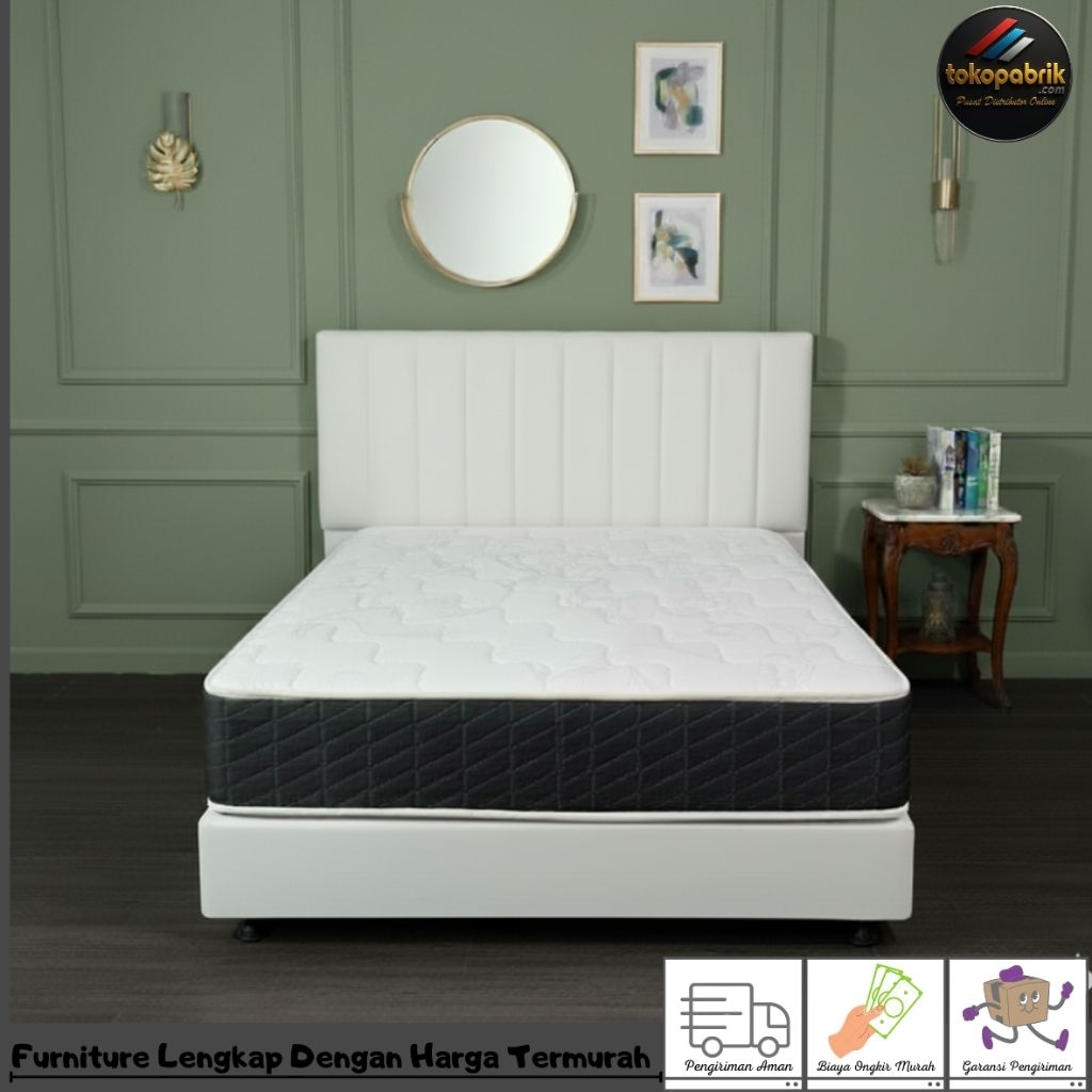 Kasur Springbed Avira 160x200 Murah / Matras Spring Bed Murah Minimalis Bandung Cianjur Subang Garut