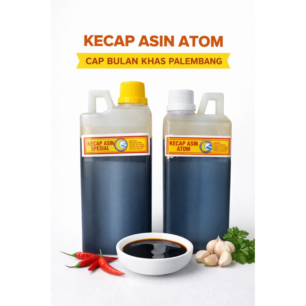 Kecap Asin atom Cap Bulan