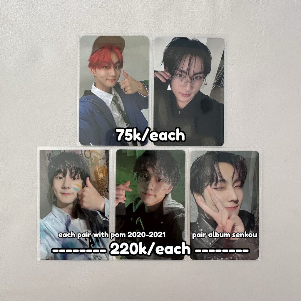  read description  photocard enhypen jungwon manifesto dicon anniv pom senkou