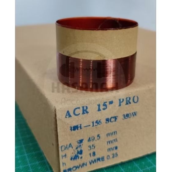 Spul Spool Spoel Sepul Speaker Spiker 15 inch ACR 15400 universal 49,5 mm