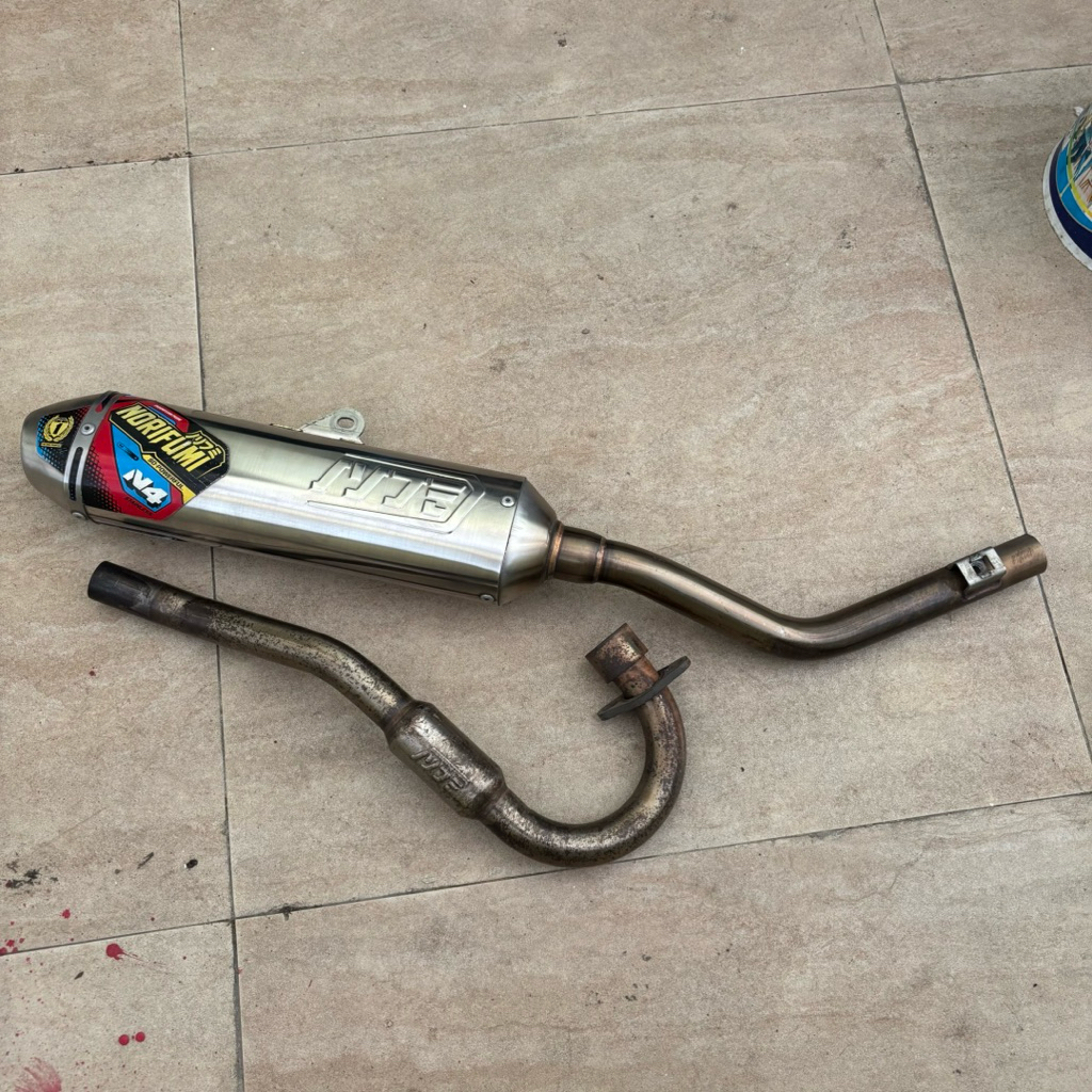 kenalpot CRF second ori norifumi n4 standart Knalpot CRF