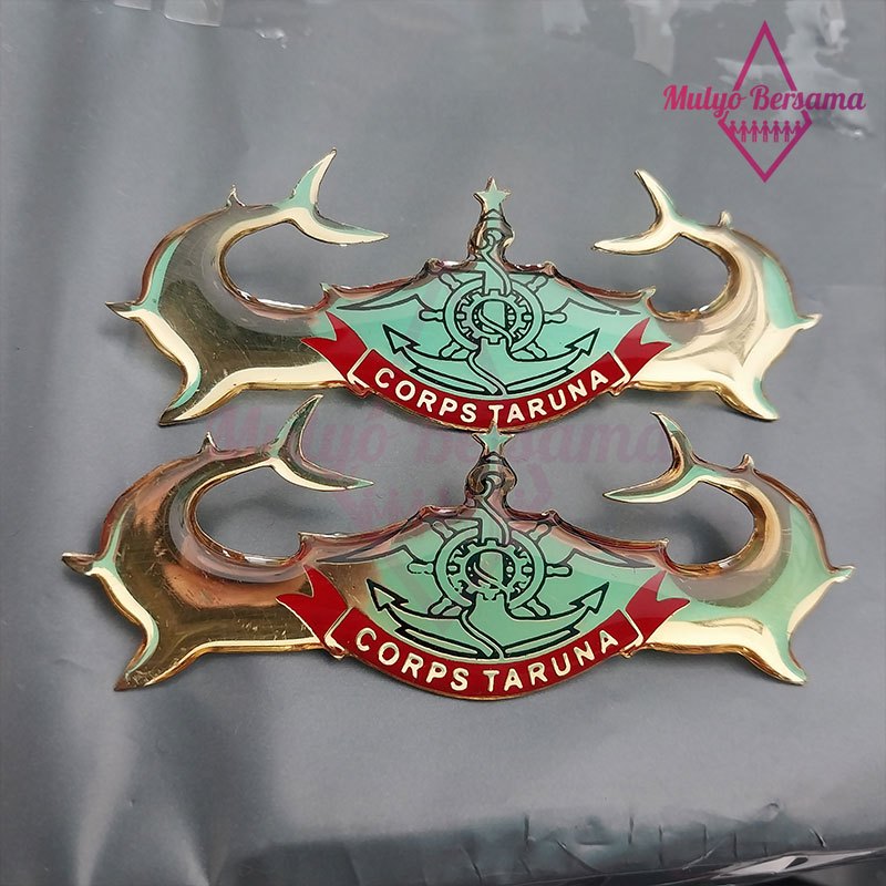 Lencana Pin Taruna Wing Corps Lapir Fiber - Mulyo Bersama