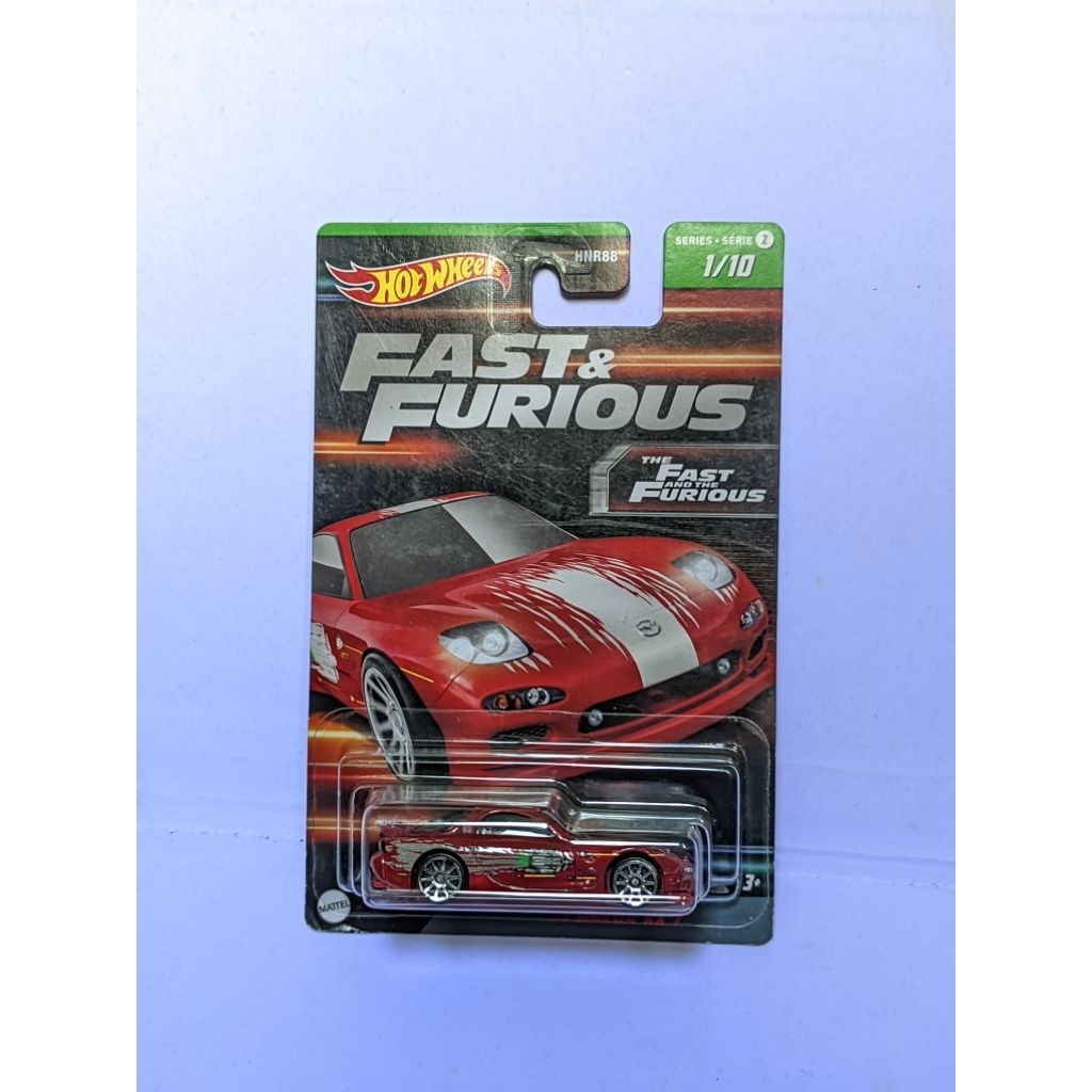 Hot wheels Fast Furious Mazda RX7 Wave 2 Hotwheels Fast Furious Mazda RX7 Wave Rx7 Dom Hotwheels fnf