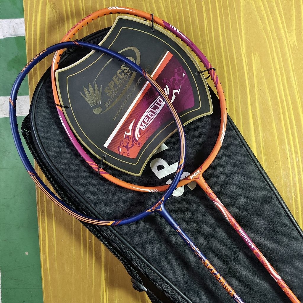 [Produk Istimewa] Raket Badminton SPECS SPEARIUS, MERLION ORIGINAL 30lbs