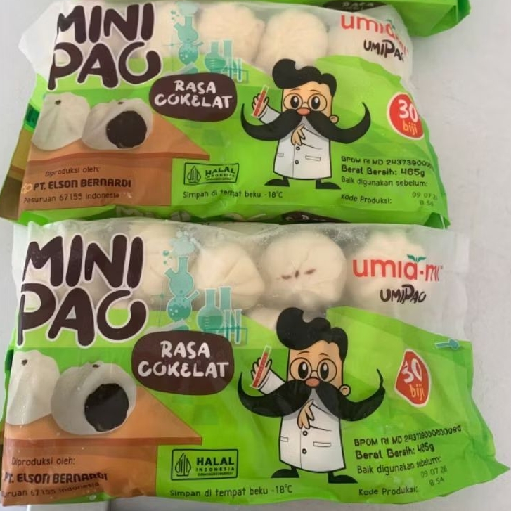 Mini Bakpao Coklat isi 30pcs/pack