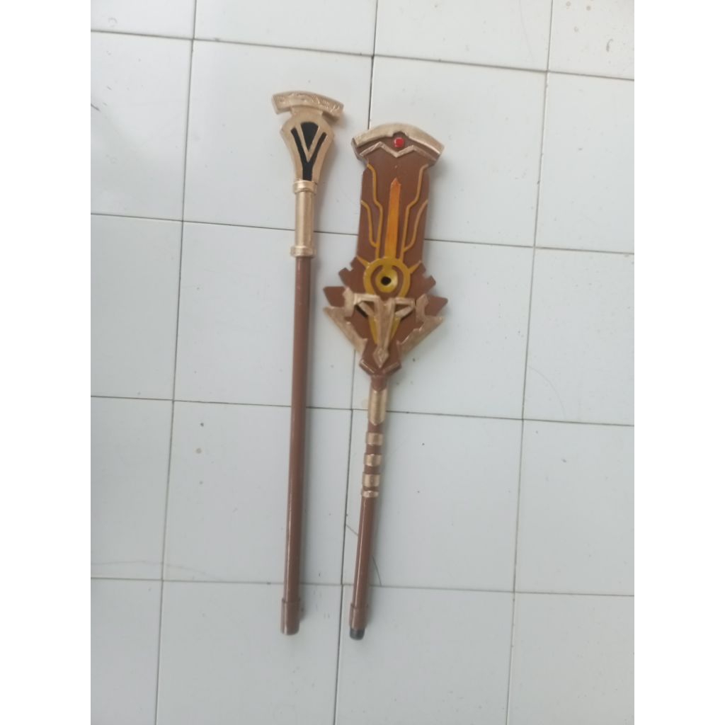 cyno genshin tongkat cosplay