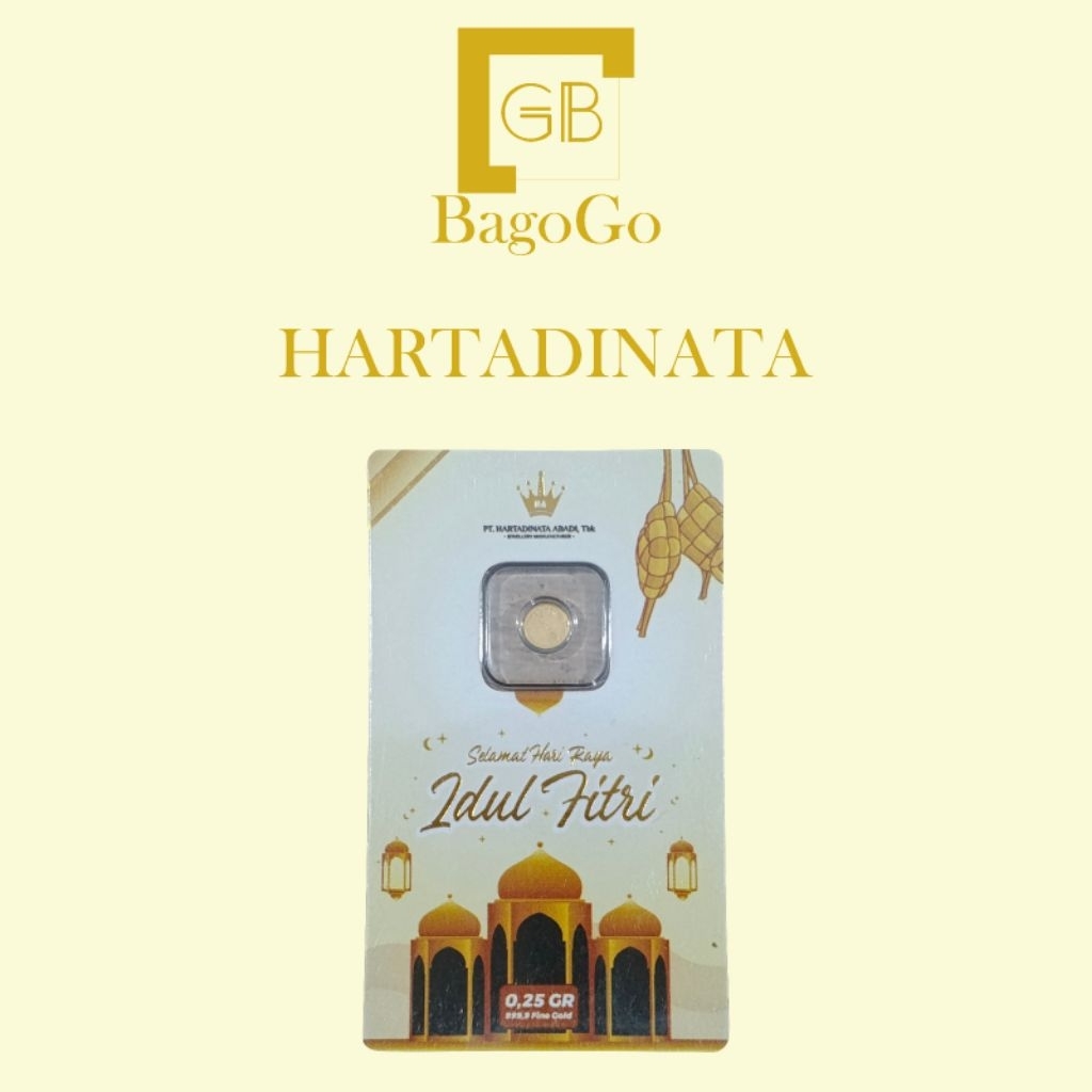 Flash Sale.. Logam Mulia Hartadinata 0,25 Gr LM Terbaru Termurah dari Hartadinata Abadi