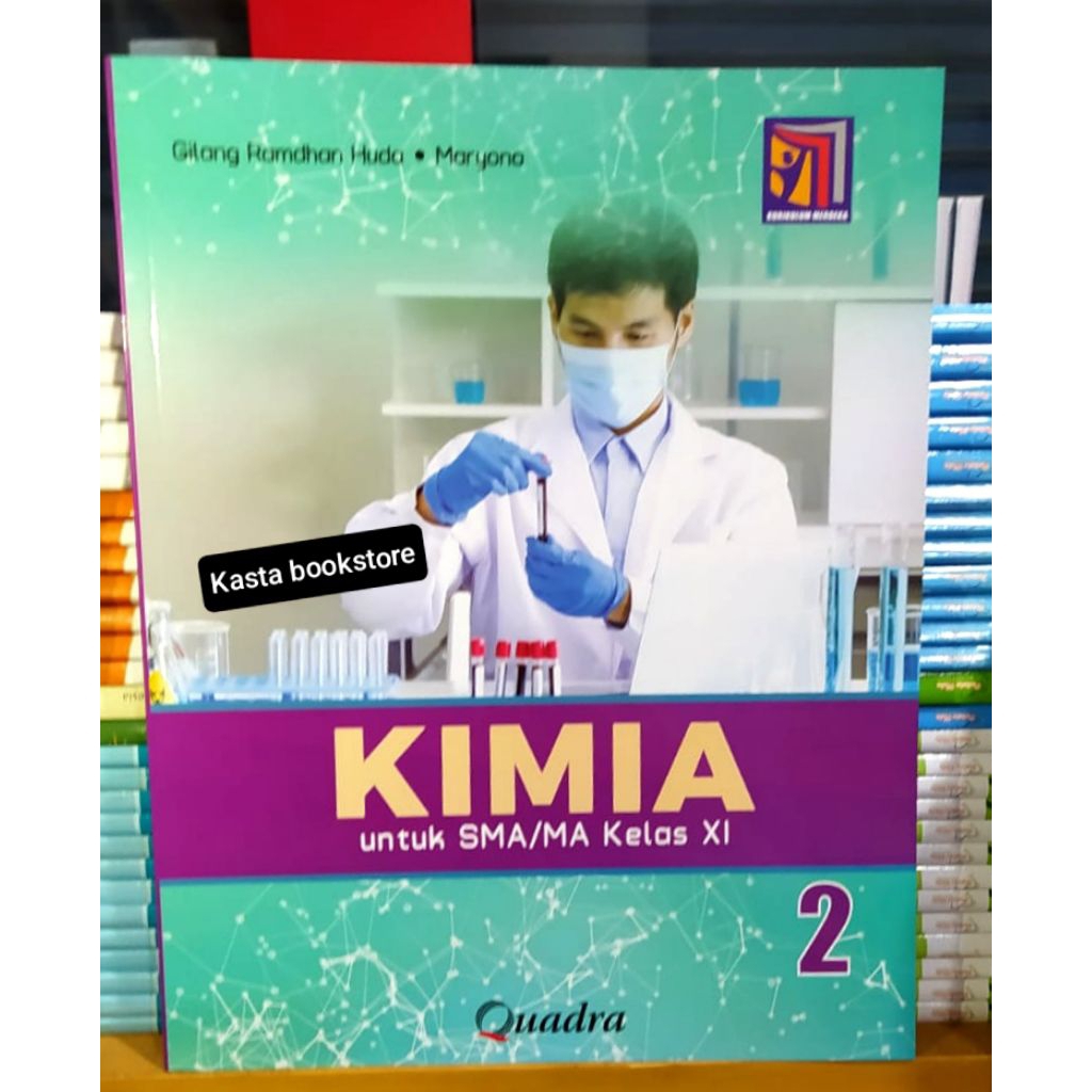 Buku Kimia Kelas 11 SMA Kurikulum Merdeka Quadra