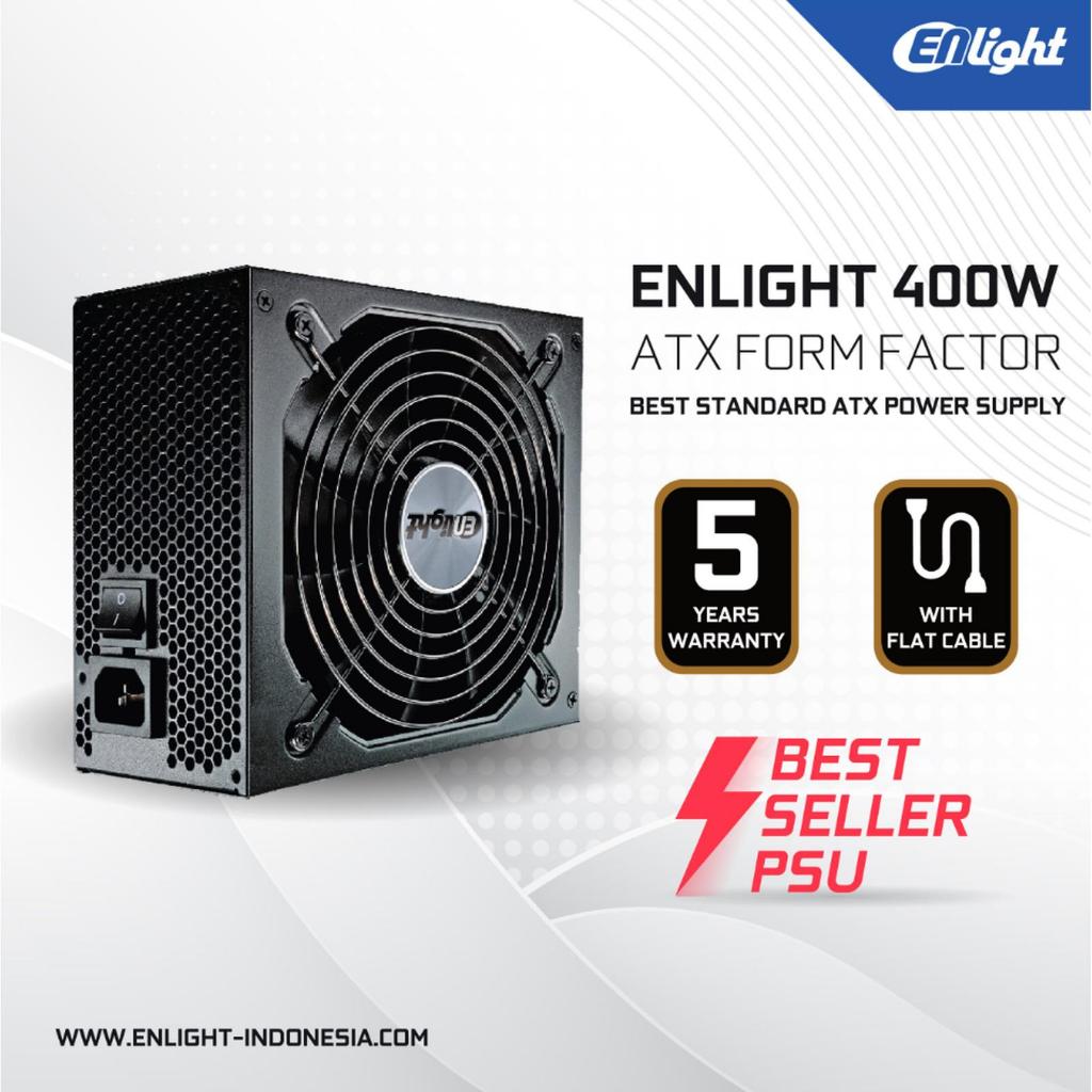Power Supply Enlight 400W / PSU Enlight 400W - Resmi