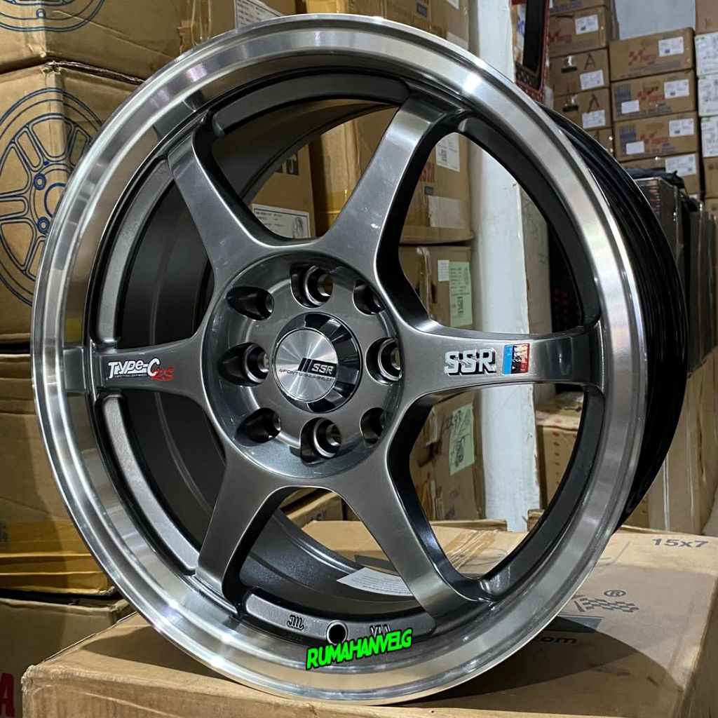 velg ssr type c ring 15 lebar 7 velg racing r15 avanza Xenia velg mobil ring 15 velg Swift kijang si