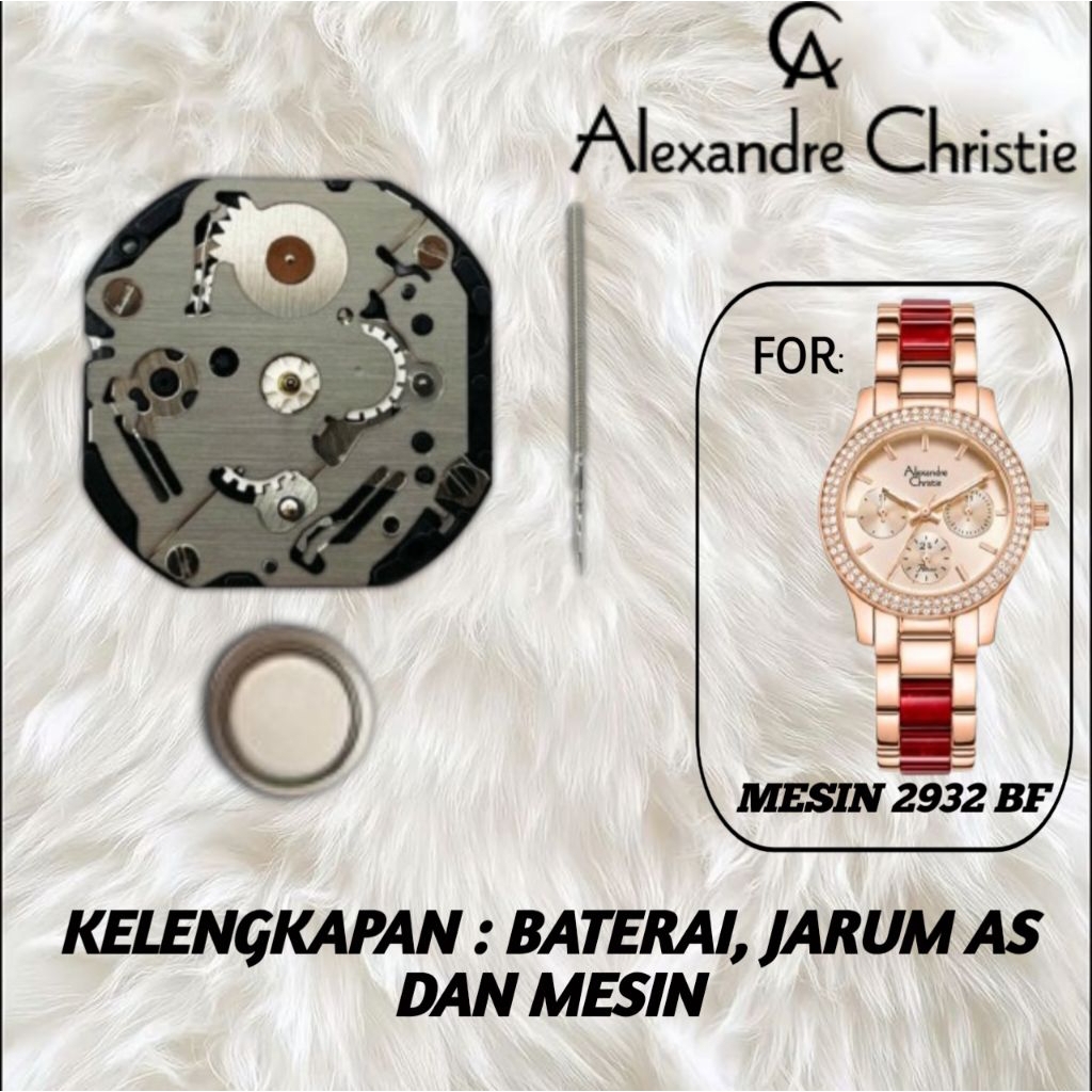 Mesin Alexandre Christie original 2932 BF