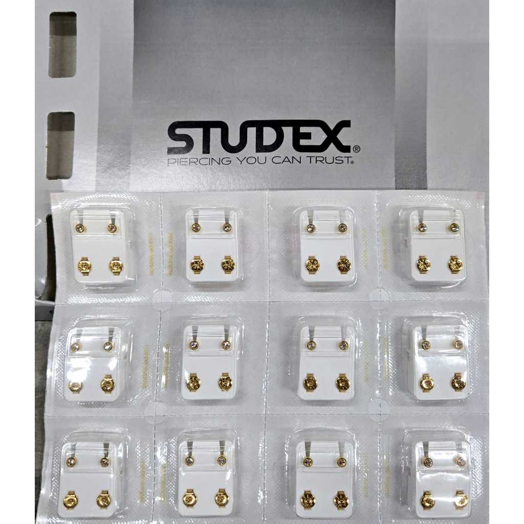 (REG) ORIGINAL STUDEX USA | ANTING BAYI | TINDIK | GIWANG | PENTUL | KERABU TEMBAK BAYI | ANAK | DEW