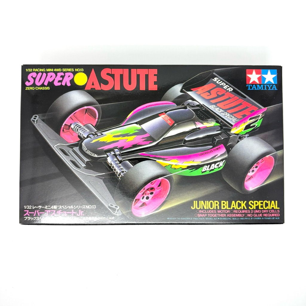 Tamiya 18513 Super Astute Jr Black Special MIP STC Classic