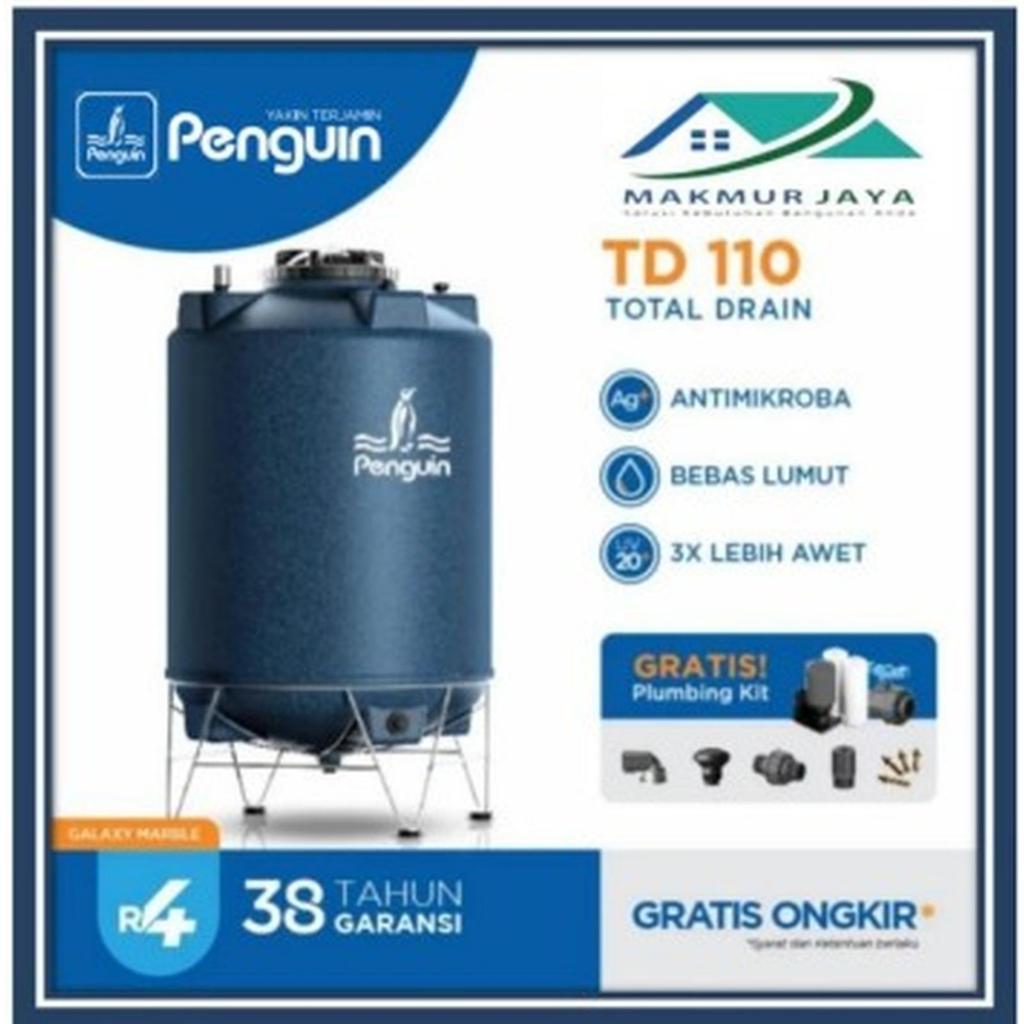 Toren Air Penguin Total Drain 1050 lt TD 110 / Tangki Air Penguin 1050