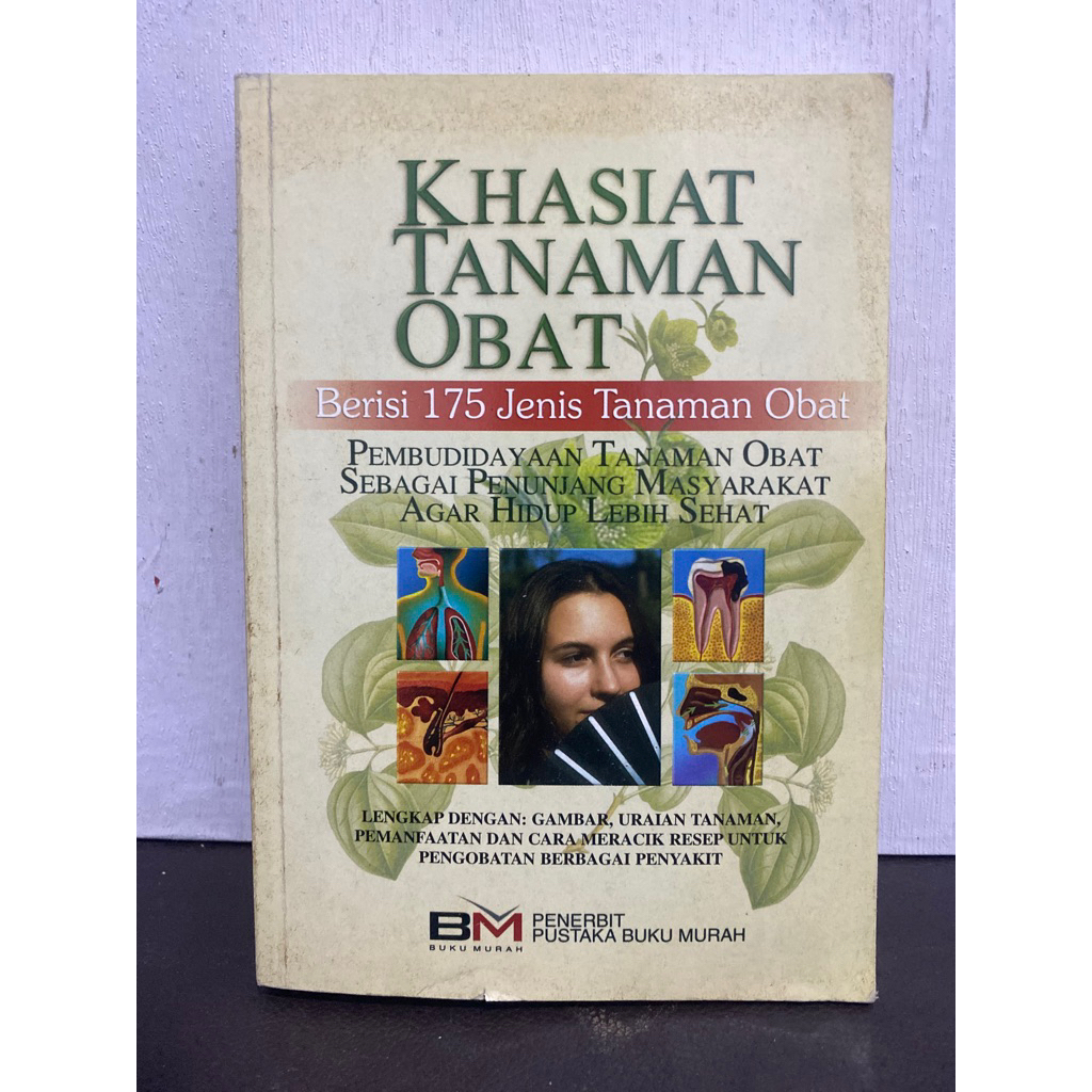 Buku Original KHASIAT TANAMAN OBAT BERISI 175 TANAMAN OBAT