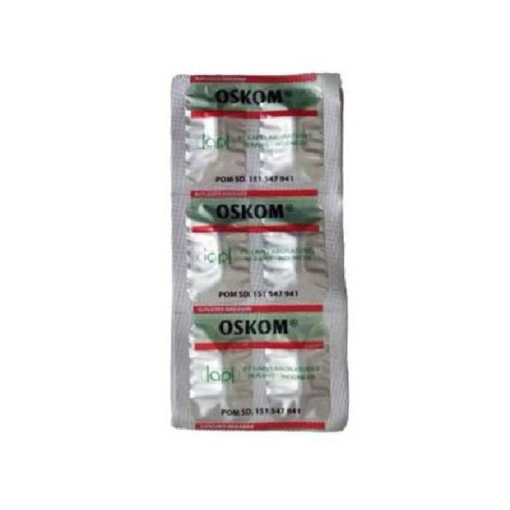 OSKOM Strip Tablet - Suplemen Kesehatan Sendi Glucosamine