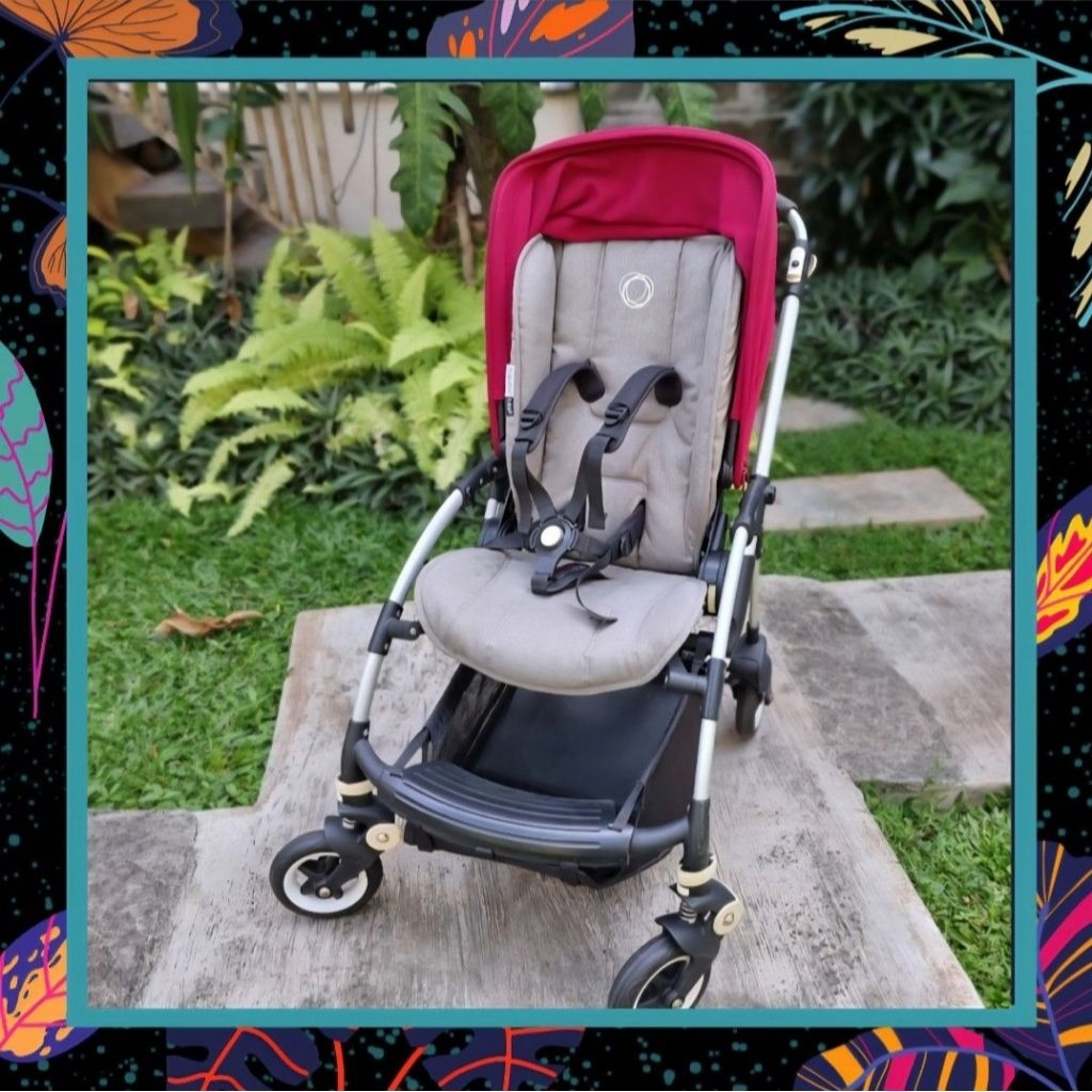 BUGABOO BEE 5 Preloved Maroon Canopy