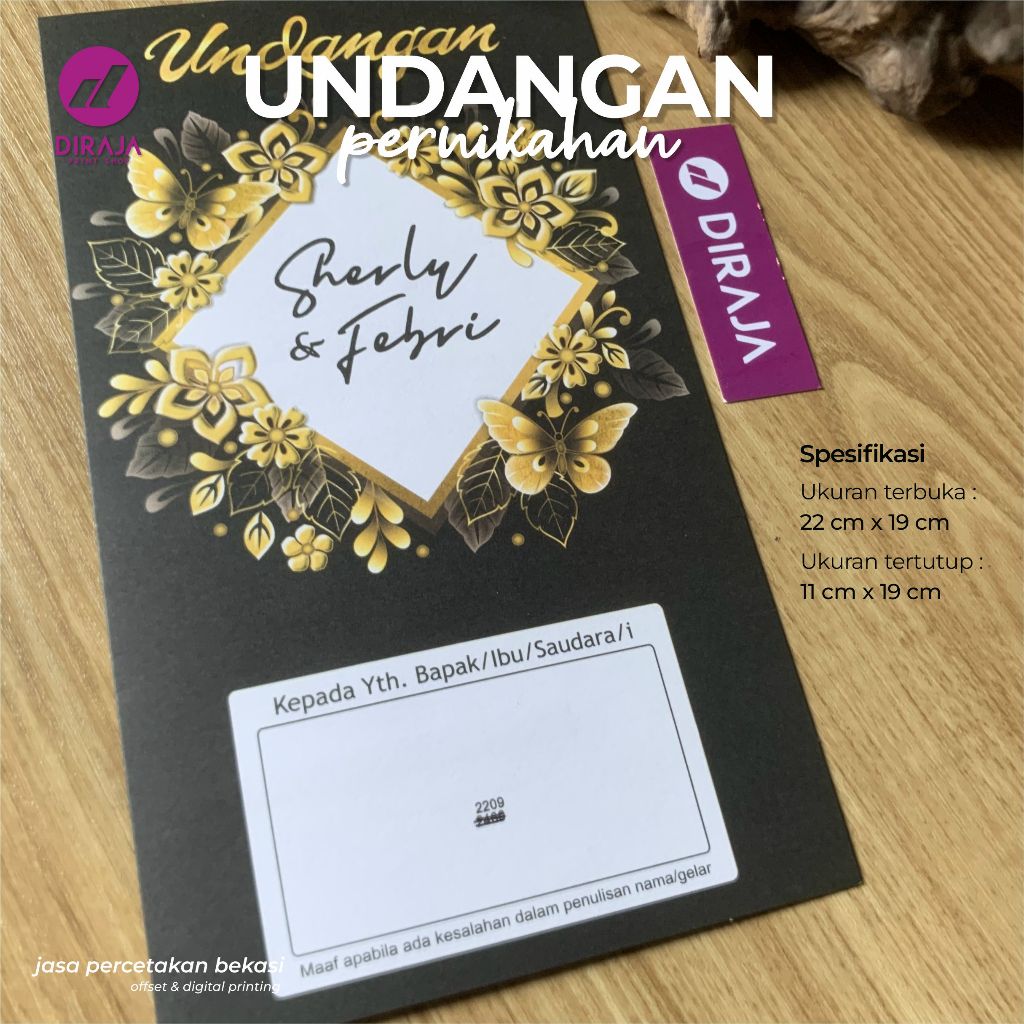 Cetak Undangan Nikah ER2209