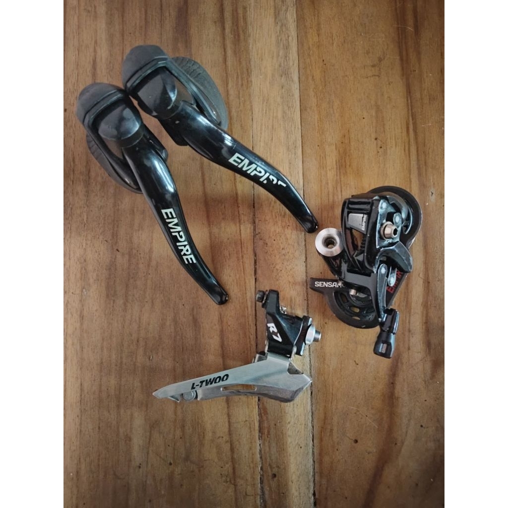 mini groupset brifter rd sensah empire 11 speed alloy