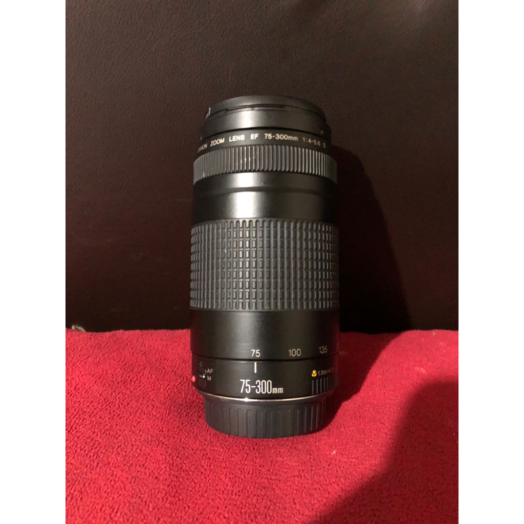 LENSA KAMERA TELE ZOOM CANON 75-300MM III