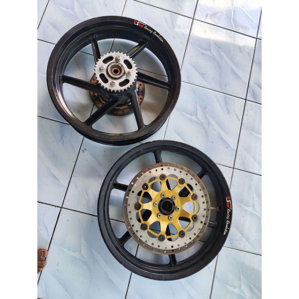 velg pnp ninja ring 17 tapak lebar uk 250/300