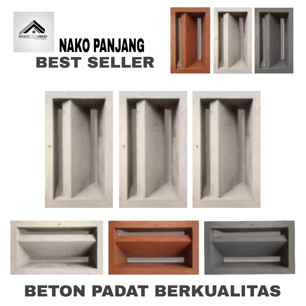 JAYA BETON ABADI-Roster Beton Minimalis, Nako Panjang