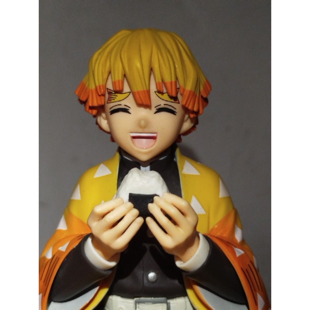 Figure Zenitsu Agatsuma noodle stopper - Original SEGA Chokonose  (Loose, no box) demon slayer