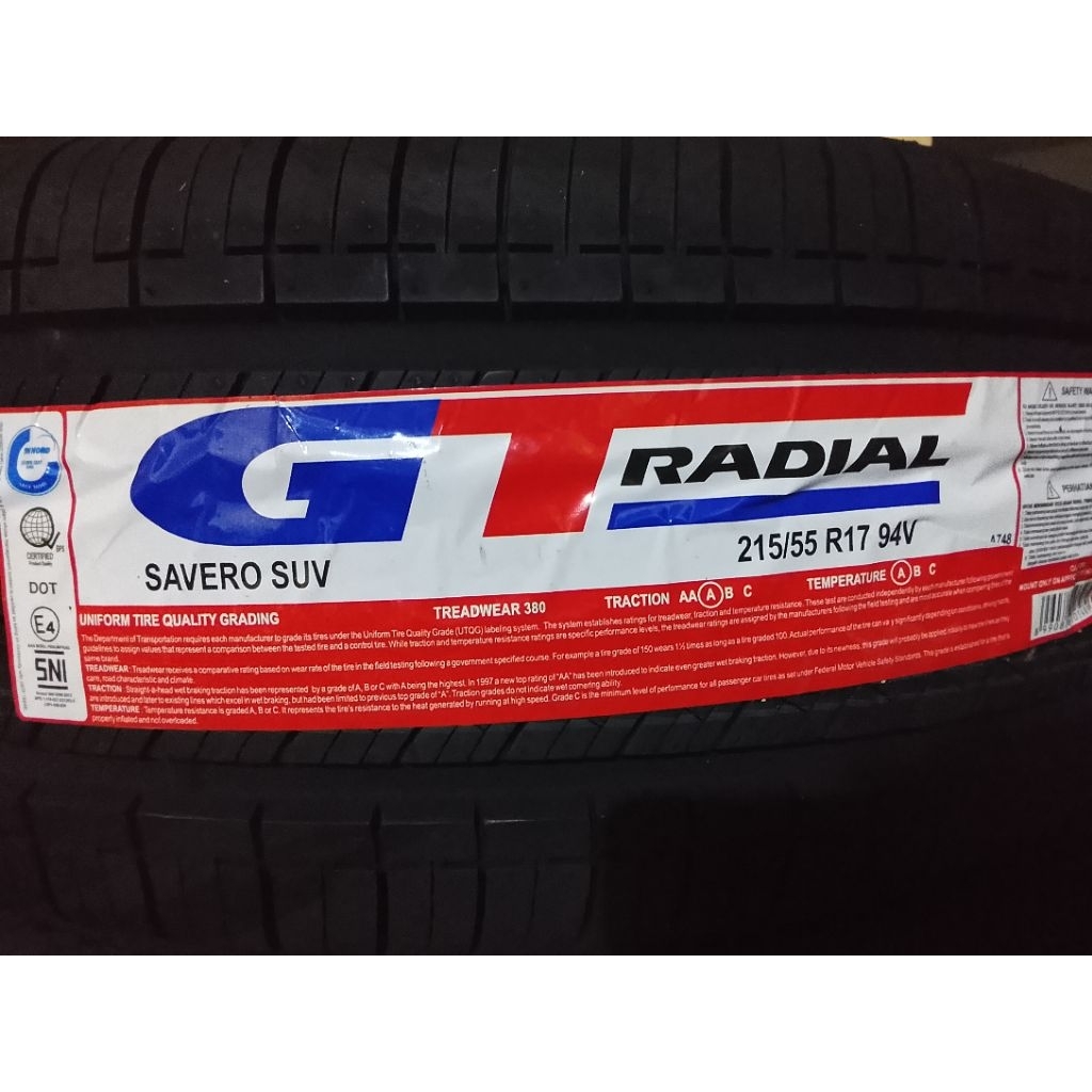 Ban Savero SUV 215/55 R17 GT Radial