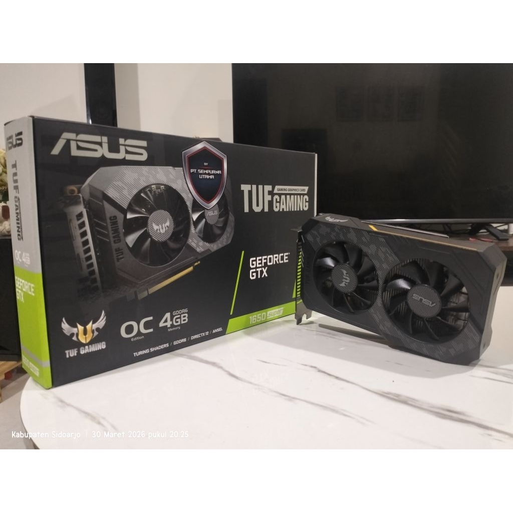 VGA ASUS TUF GTX 1650 Super 4GB