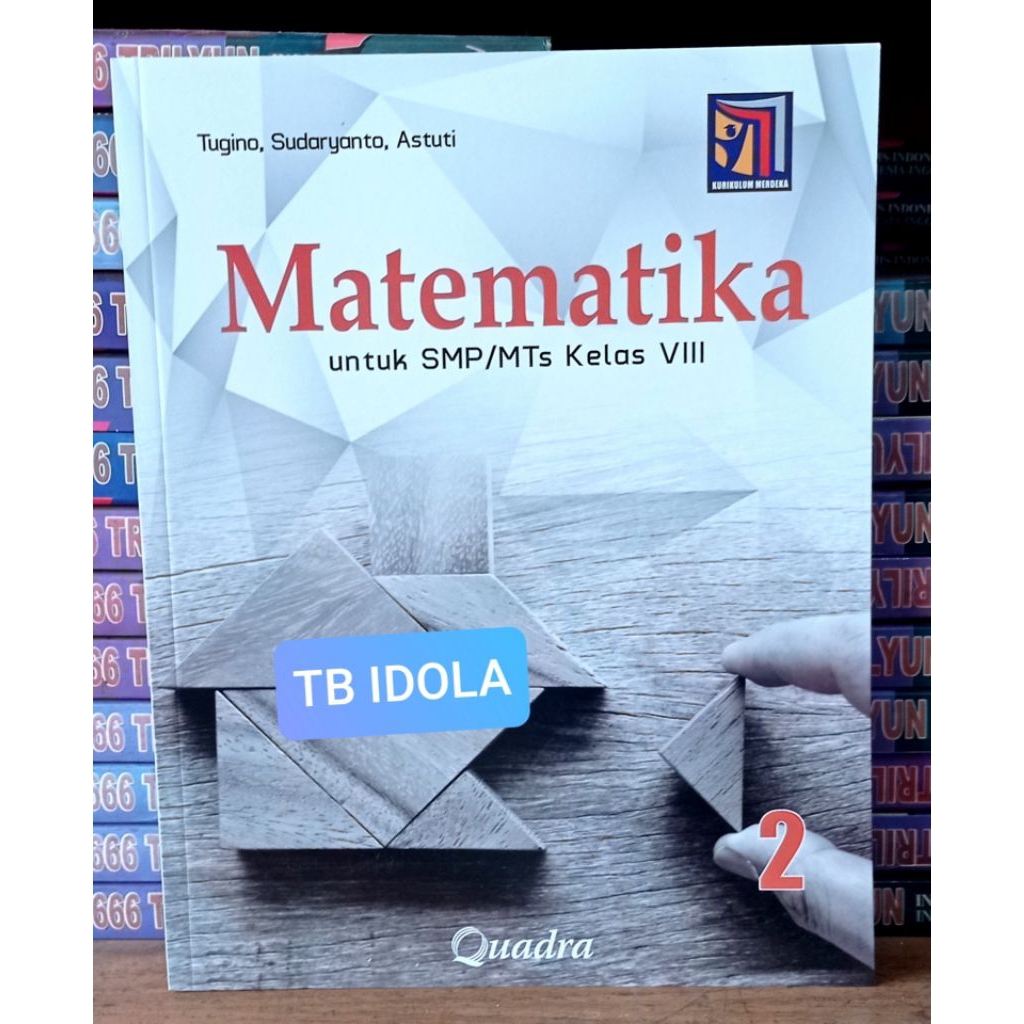 Buku Matematika Kelas 8 SMP Kurikulum Merdeka Quadra