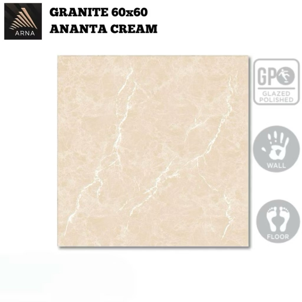 Granit 60x60 Arna Ananta Cream | Glazed Polished