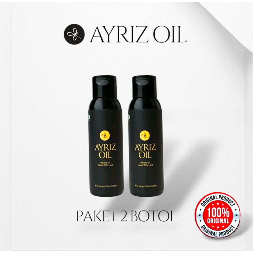 BESTSELLER 2PCS AYRIZ OIL TRAVEL SIZE 100ML ORIGINAL