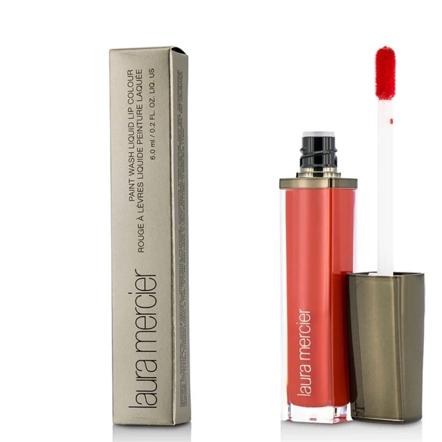 Laura Mercier liquid lipstick vermillion red