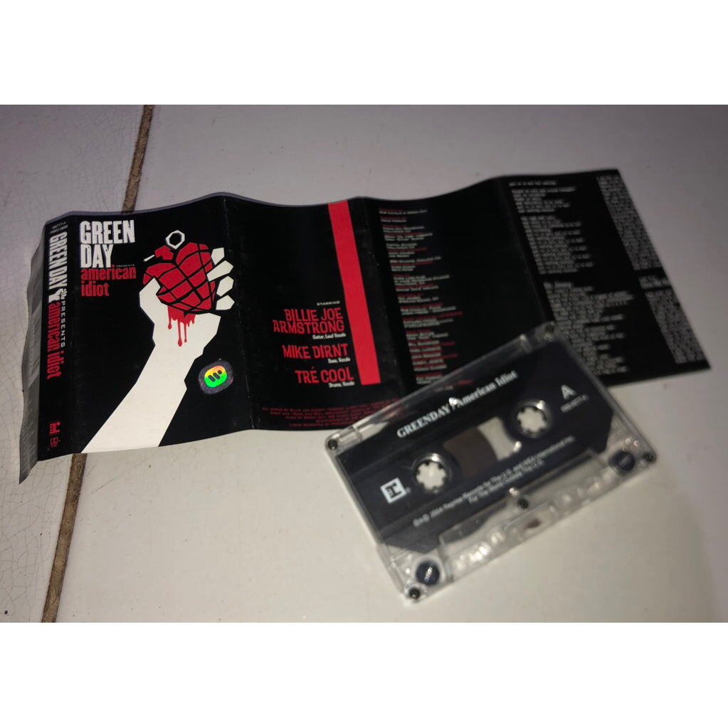 Kaset Pita Greenday - American Idiot (Ori)