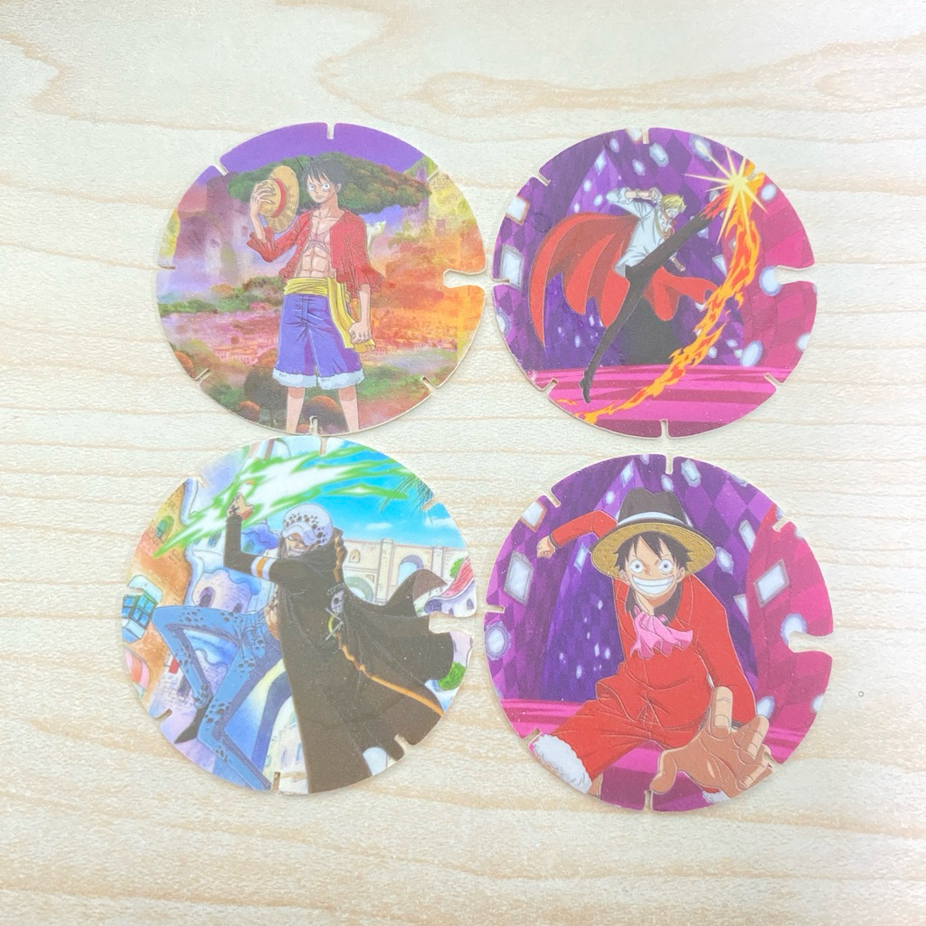 TAZOS CHIKI COINS CHIKI BALLS C ONE PIECE
