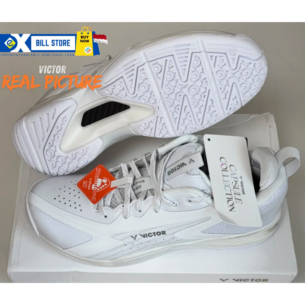 [ Exbill ] VICTOR A970NL A970 NitroLite CPS CAPSUL Sepatu Badminton Ringan dengan Nitrogen Foam & Ca