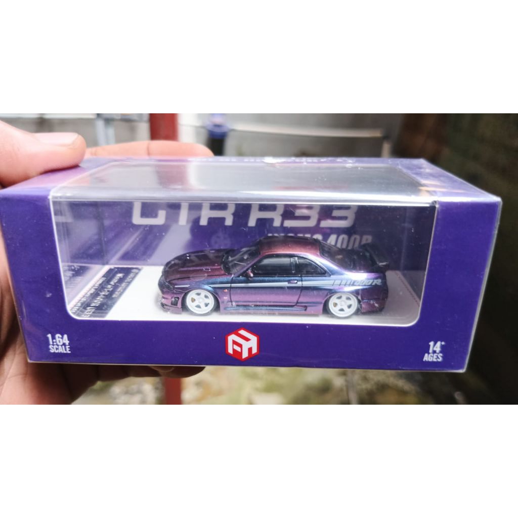 Focal Horizon 1:64 R33 Nismo 400R midnight blue (segel)