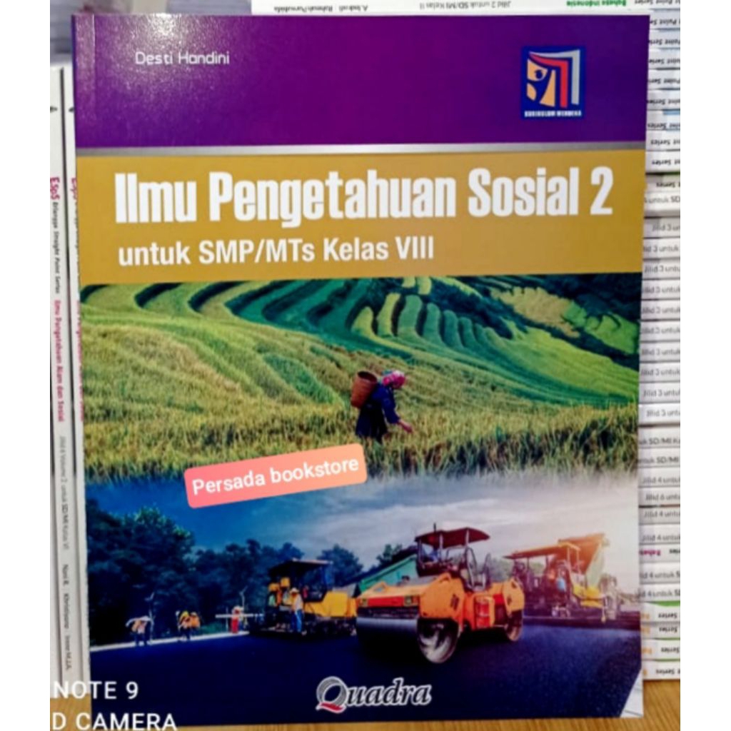 Buku IPS Kelas 8 SMP Kurikulum Merdeka Quadra