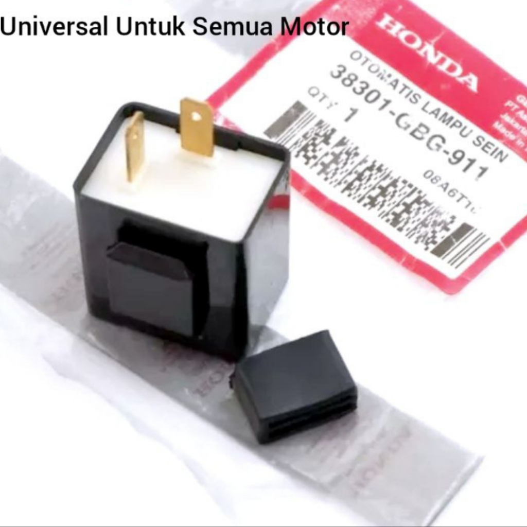 GROSIR 10 PCS Flasher Sein Universal Honda 12v Grand Supra Otomatis Lampu Sen Motor Vario Beat Revo