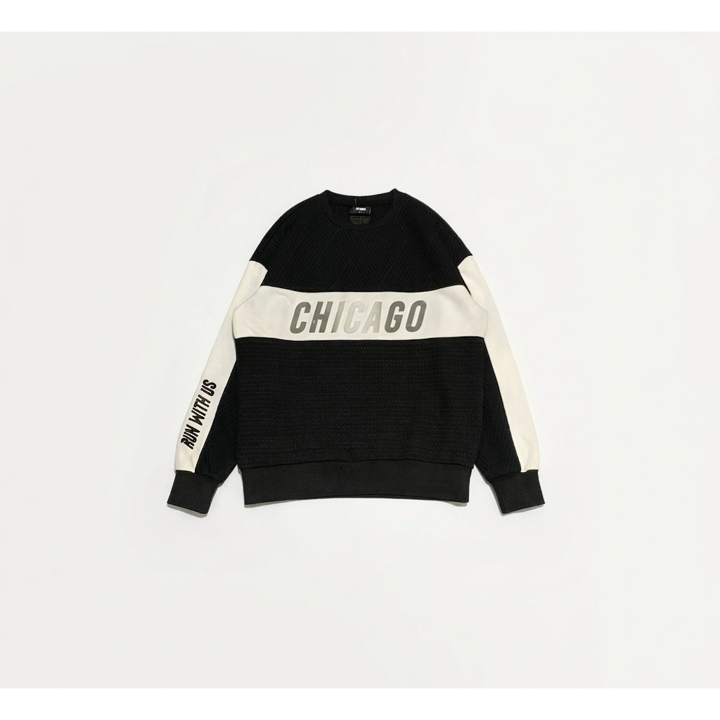 Crewneck NBA CHICAGO BULLS Waffle Original - L