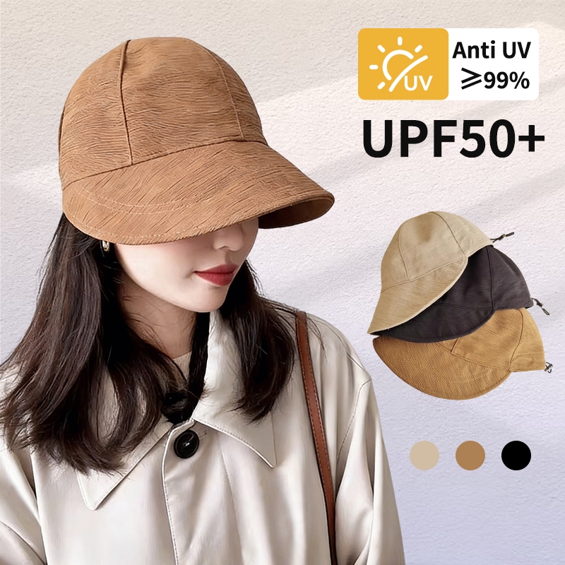 Topi WanitaTopi Anti UV Topi Pantai Lebar Bernapas