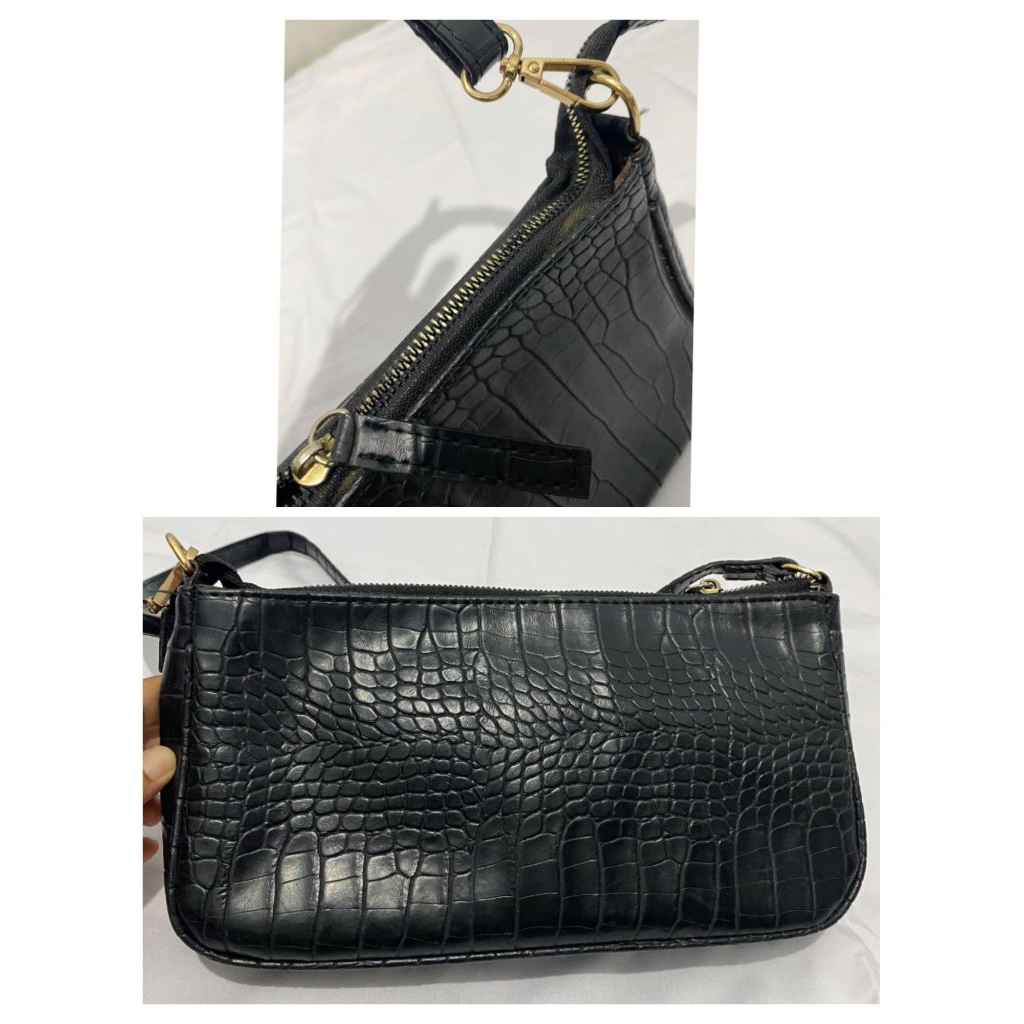TAS MINI ZARA CROCO