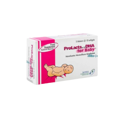 [BABY] Prolacta DHA For Baby 10 kapsul - Vitamin Minyak Ikan Omega 3 Anak